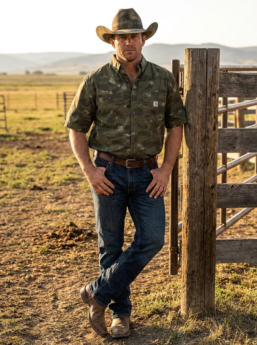 Carhartt Rugged Flex Relaxed Fit Canvas Shirt