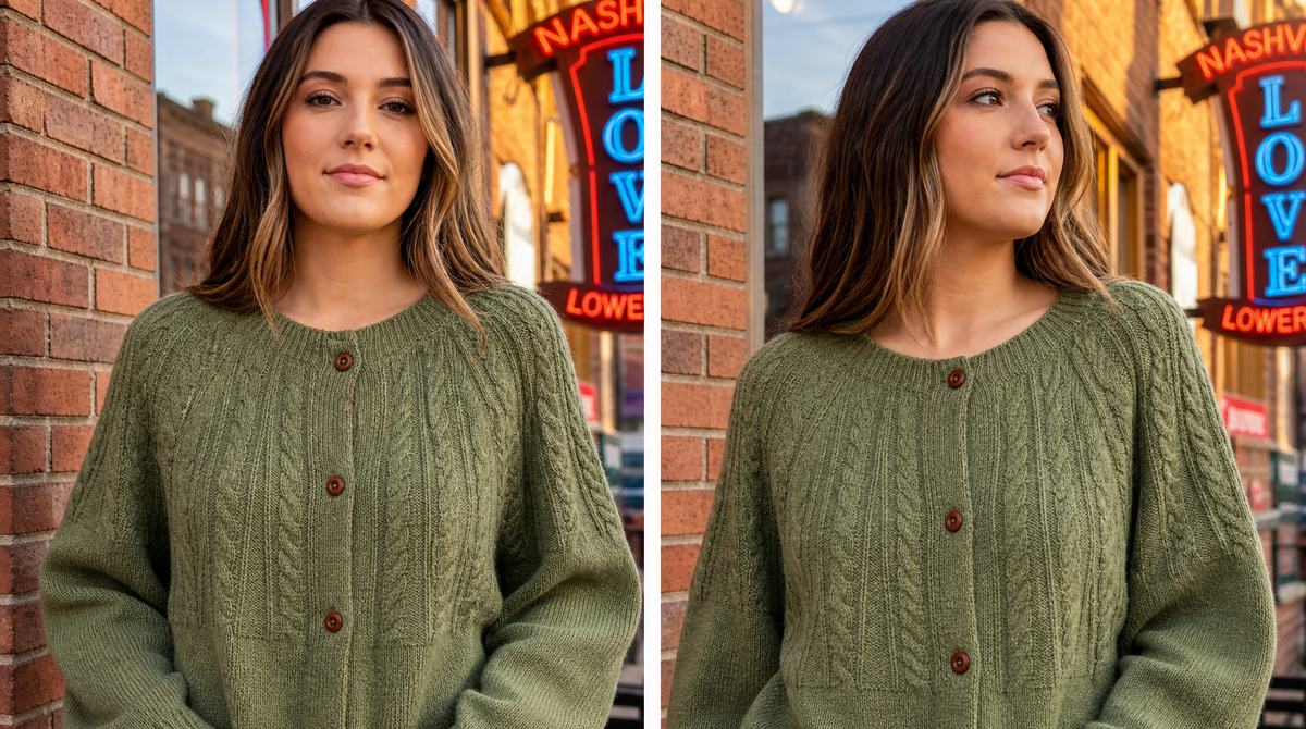 Willow Creek Cable Knit Cardigan