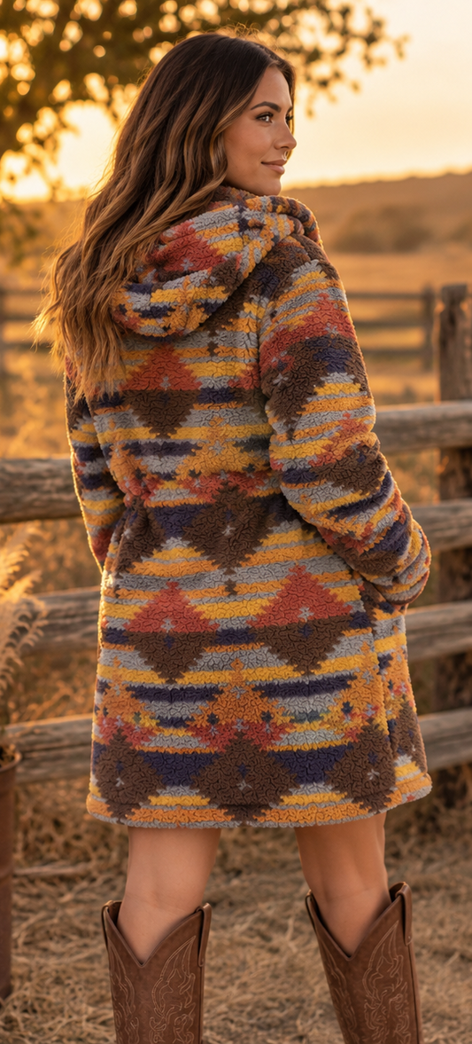 Desert Trails Sherpa Coat