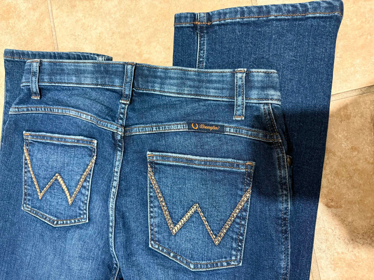 Wrangler Willow Ultimate Riding Jeans - Dark Wash