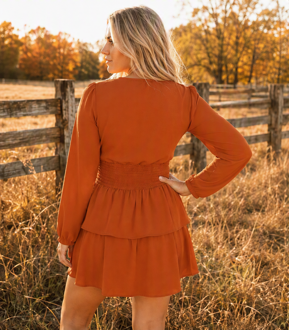 Wildflower Days Tiered Mini Dress - 2 Colors