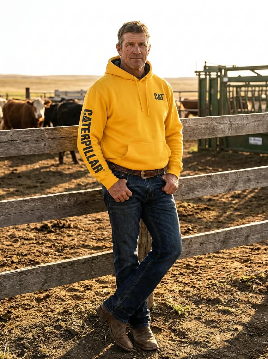 CAT Yellow Hoodie