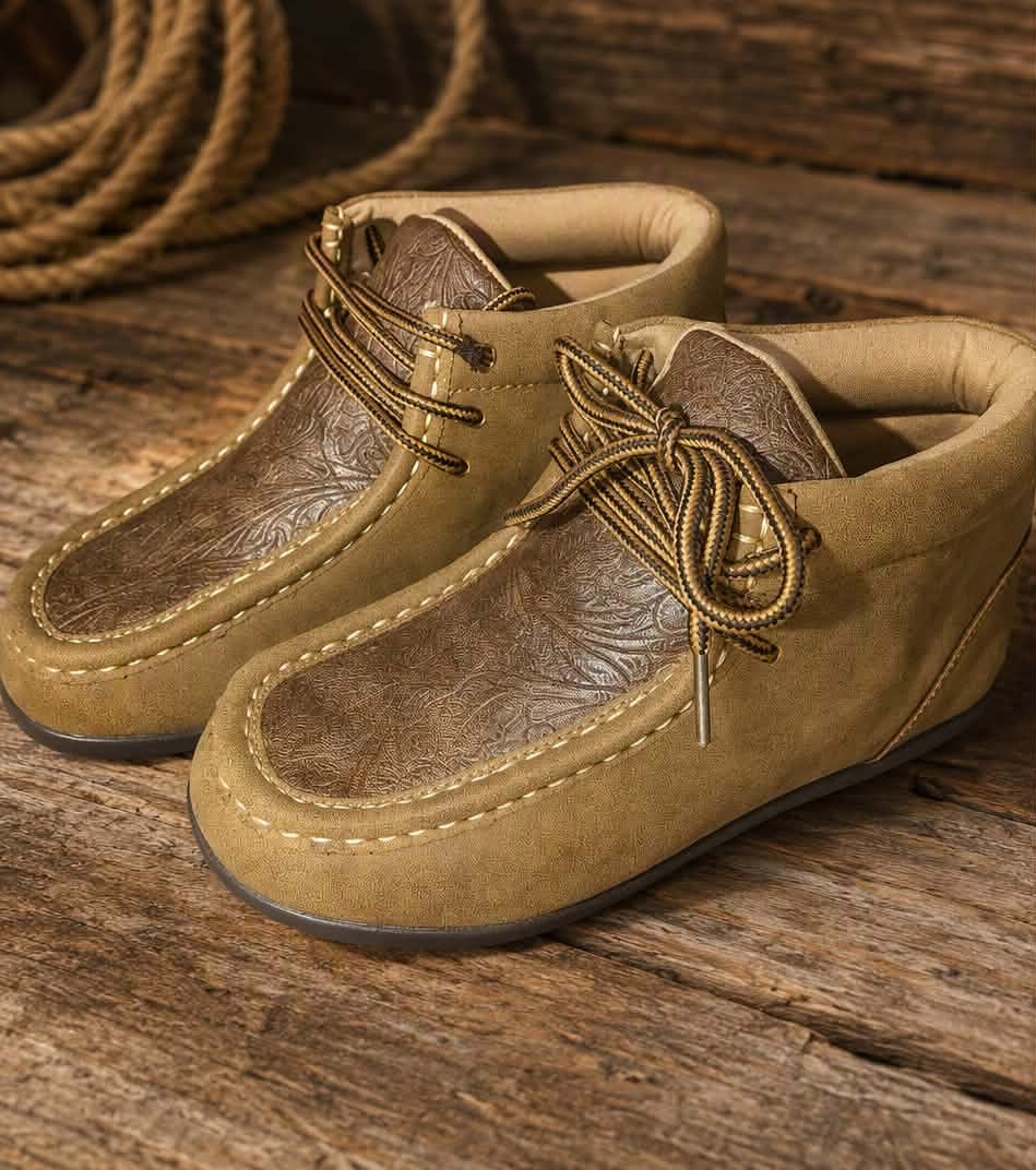 Twister Boys Jed High-Top Western Moccasins
