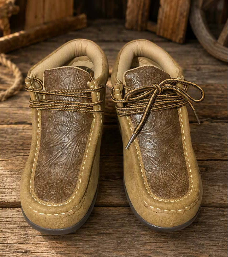 Twister Boys Jed High-Top Western Moccasins