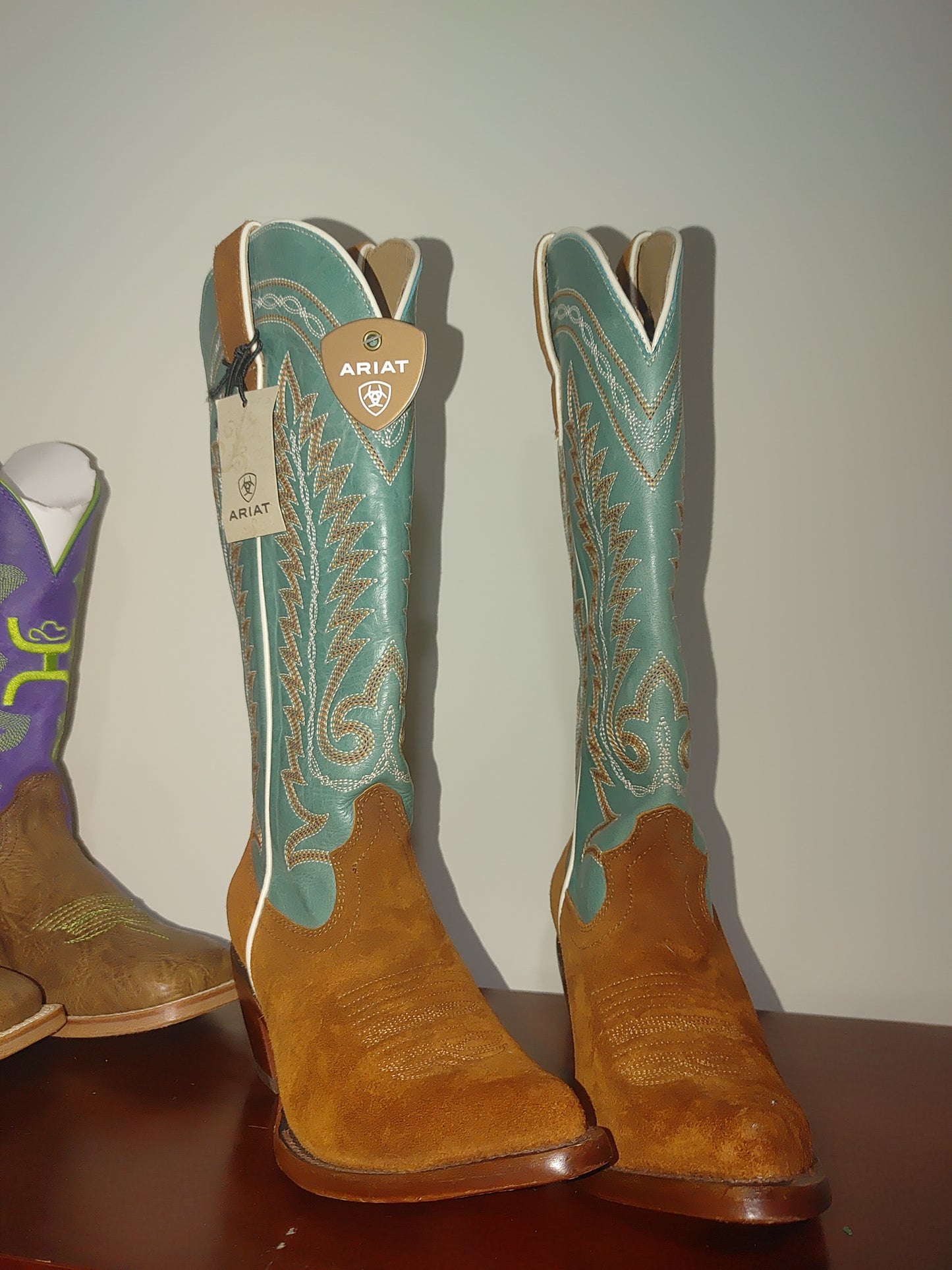 Ambrose Penny Suede Snip Toe Boots