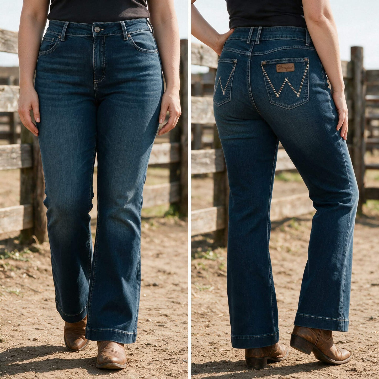 Wrangler Retro Mae Mid-Rise Jeans