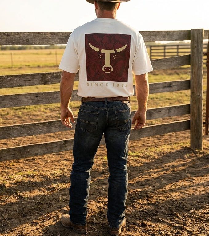 Hanes Beefy Bull Graphic Tee