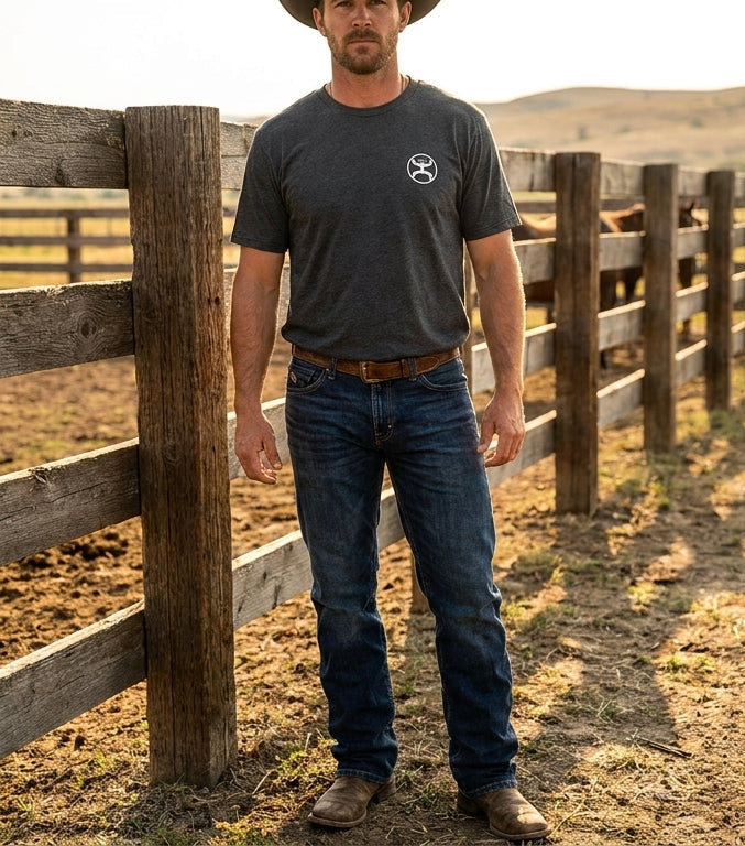 Hooey Tonal Headdress Mercantile Co. Tee