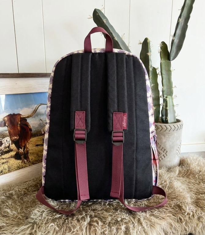 Wrangler Backpack - Purple Pink Tribal