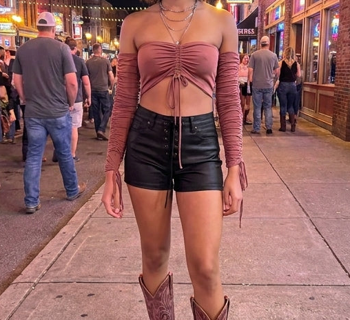 Mauve Ruched Bodysuit