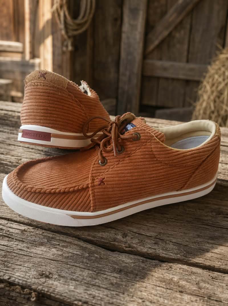 Wrangler by Twisted X Women's Meerkat Kicks Corduroy Shoes