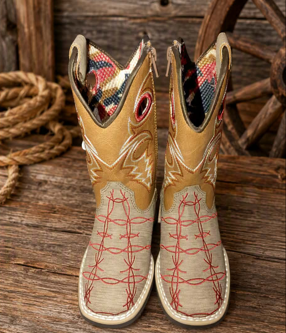 Twister Boys Ryder Square Toe Cowboy Boots