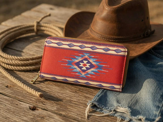 Tribal Southwest Double-Sided Wallet