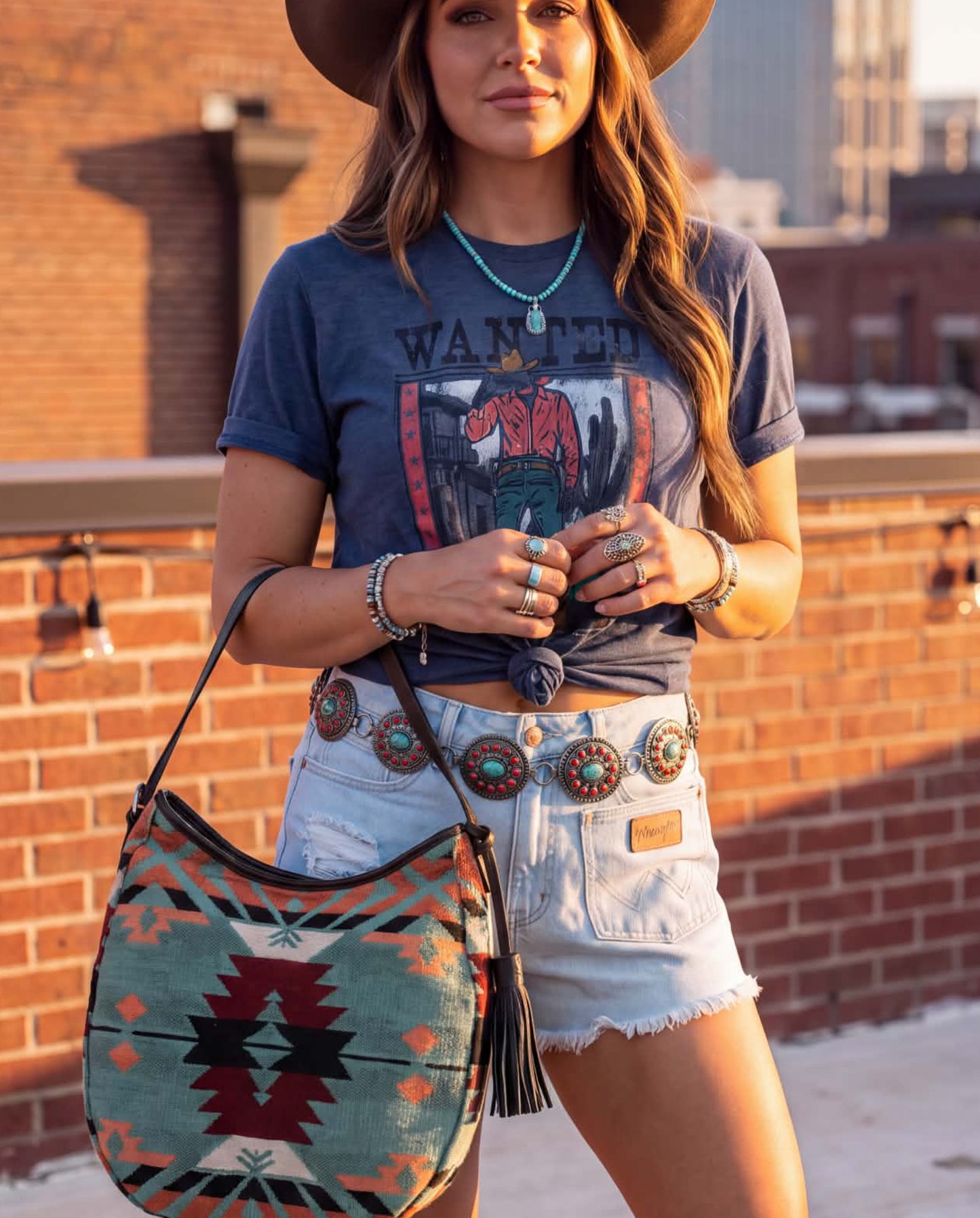 Wrangler Wanted Western Graphic Tee