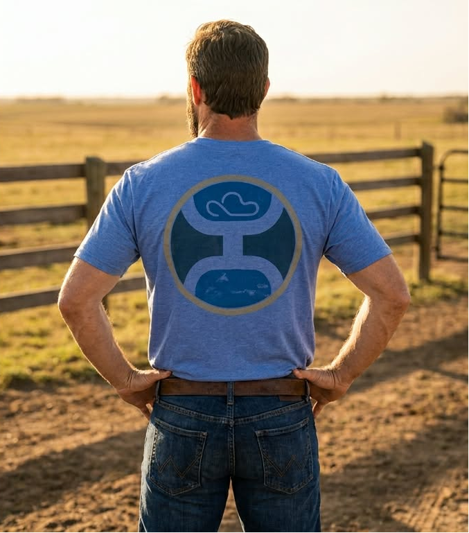 Hooey 2.0 Logo Graphic Tee - Tropical Blue