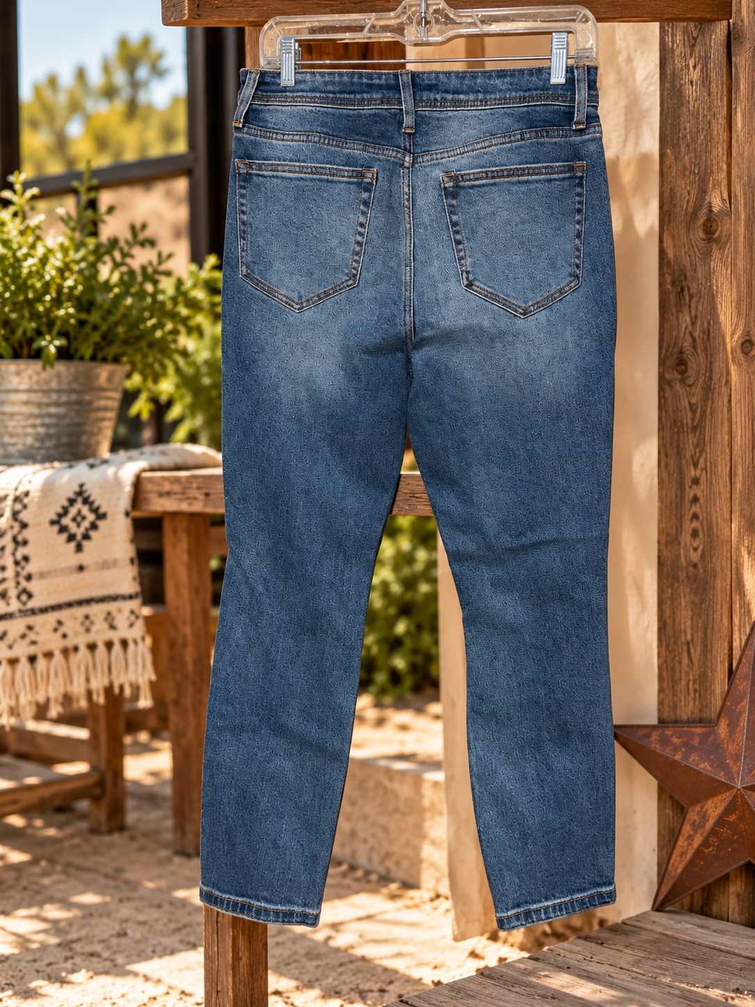 Cello Distressed Stretch Jeans