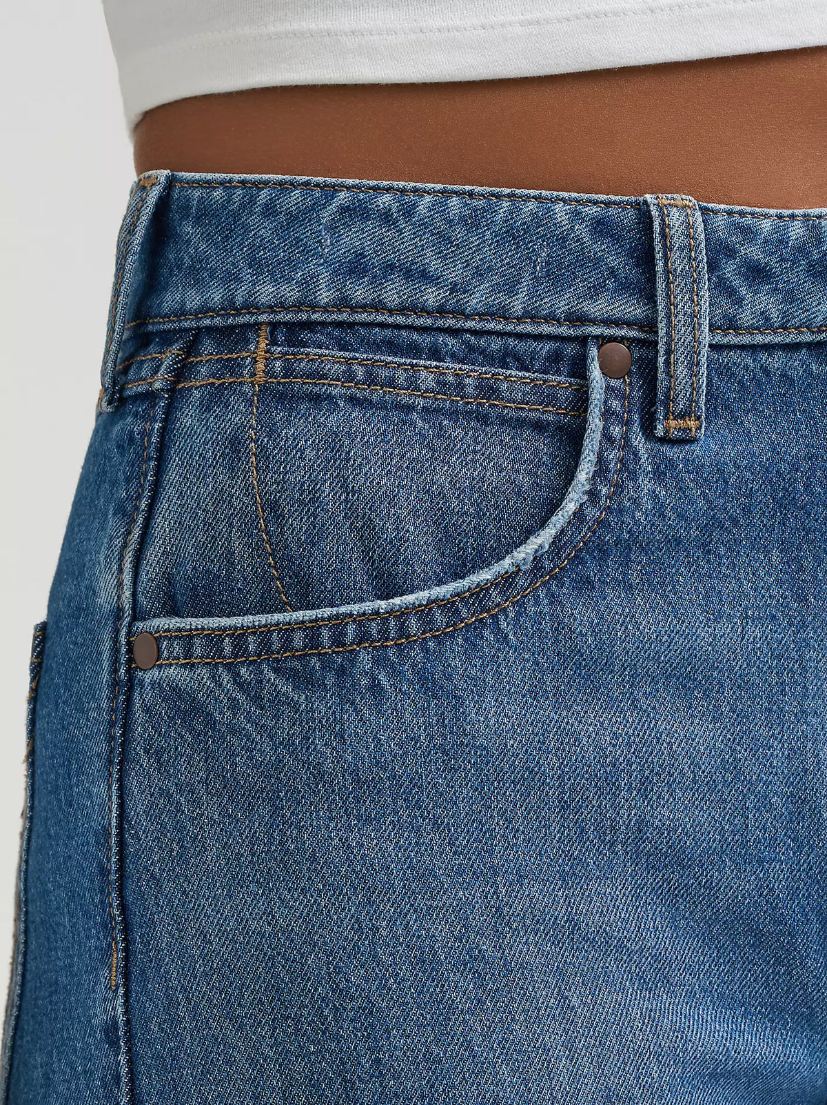 Wrangler Retro Bailey High Rise Wide Leg Jeans