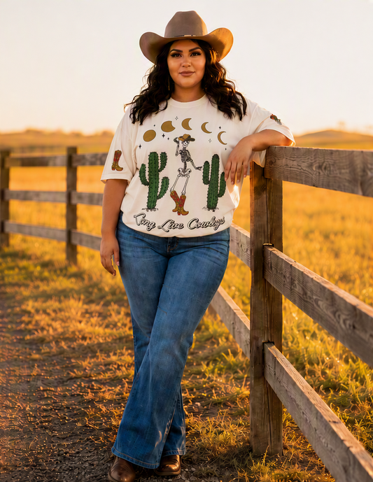 Long Live Cowgirls Western Graphic Tee