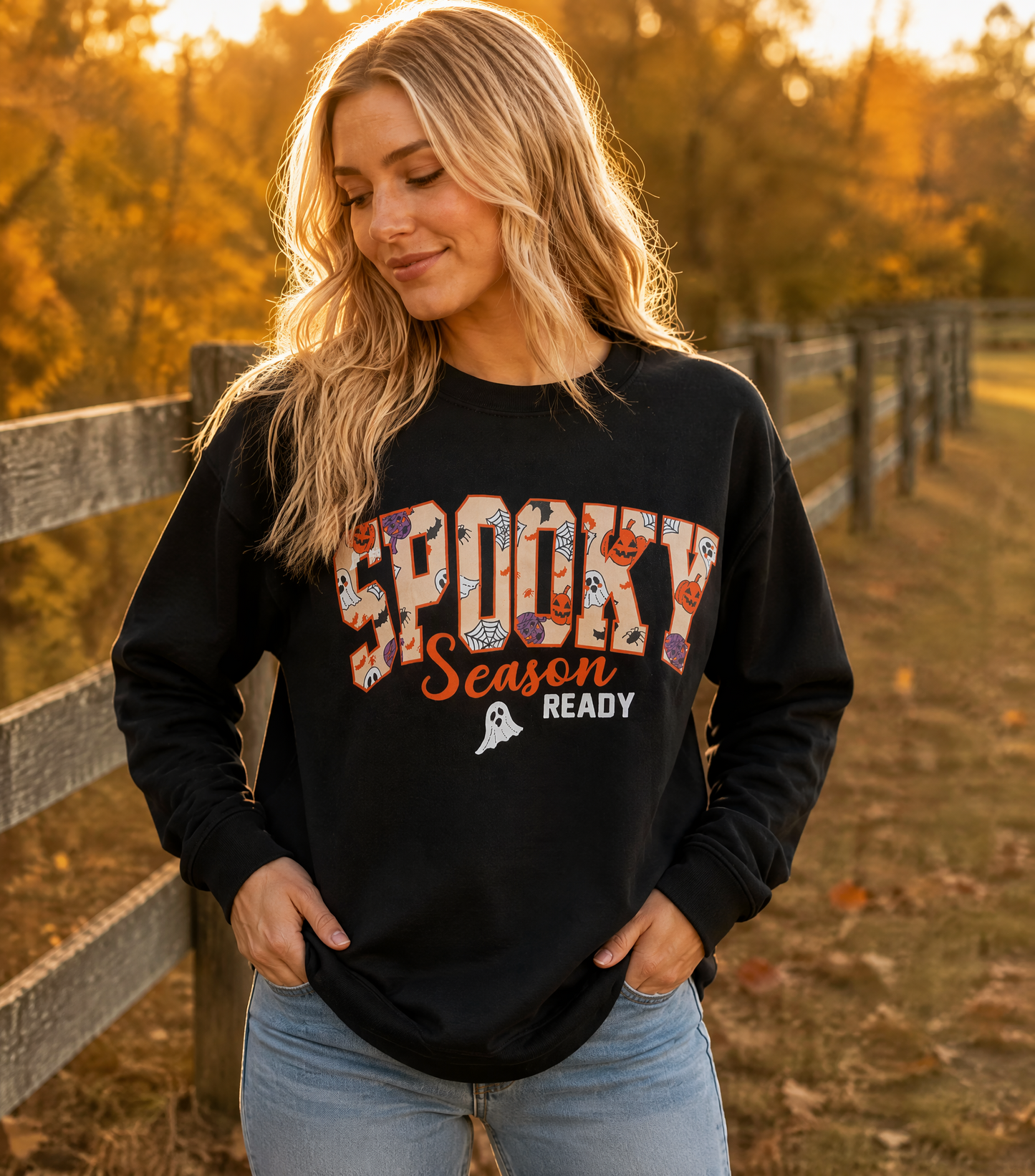 Spooky Season Ready Sweatshirt