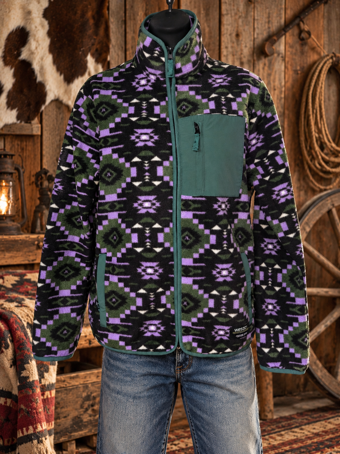 Backroads Unisex Fleece Jacket