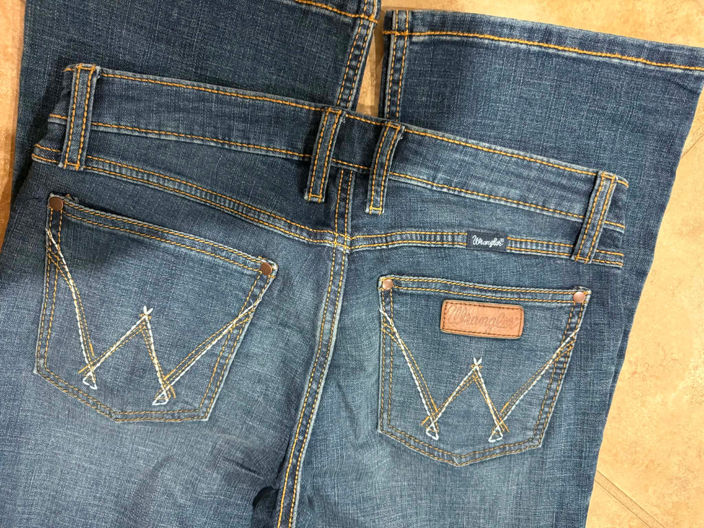 Wrangler Mid Rise Bootcut Jeans
