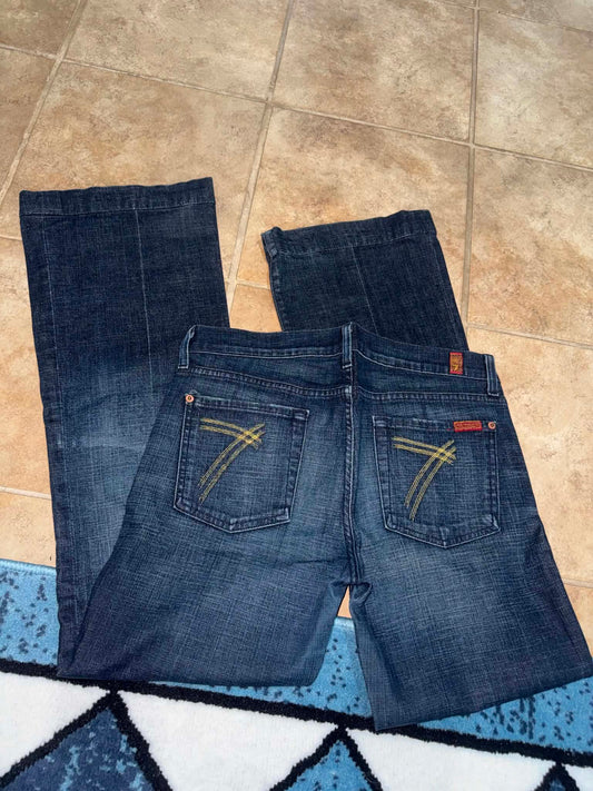 7 For All Mankind Dojo Flare Jeans – 29