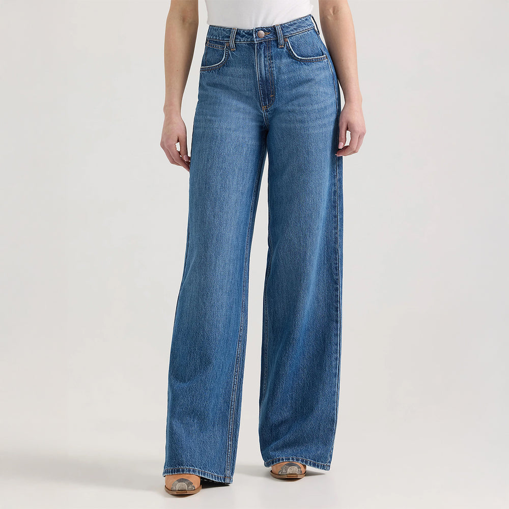 Wrangler Retro Bailey High Rise Wide Leg Jeans