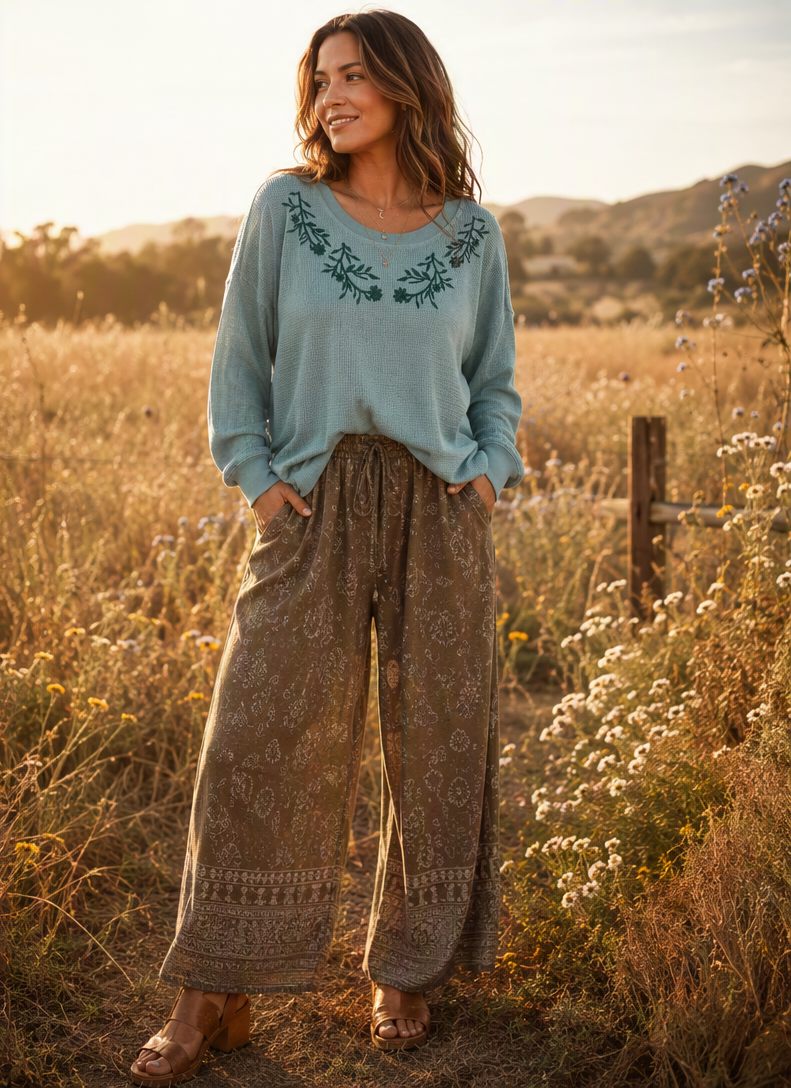 The Sagebrush Bloom Top