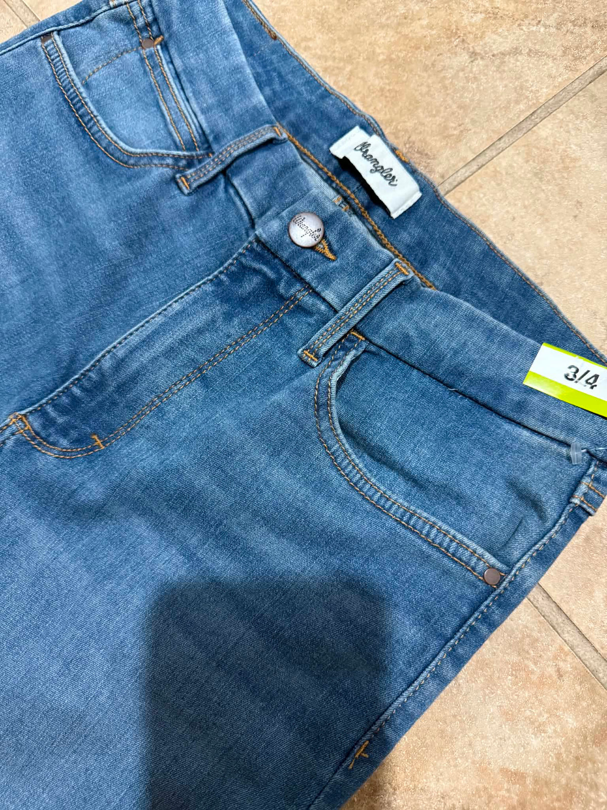 Wrangler High Rise Boot cut Stretch Jeans
