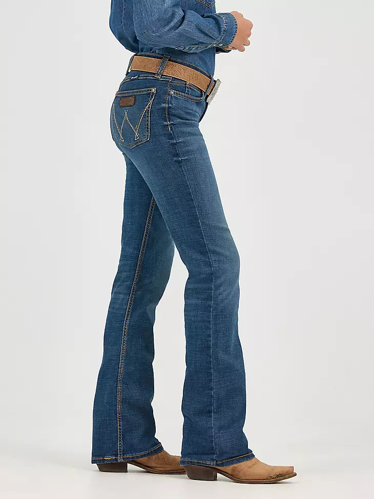 Wrangler Mid Rise Bootcut Jeans