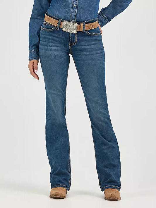 Wrangler Mid Rise Bootcut Jeans