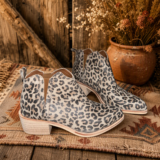 The Wild Side Leopard Bootie
