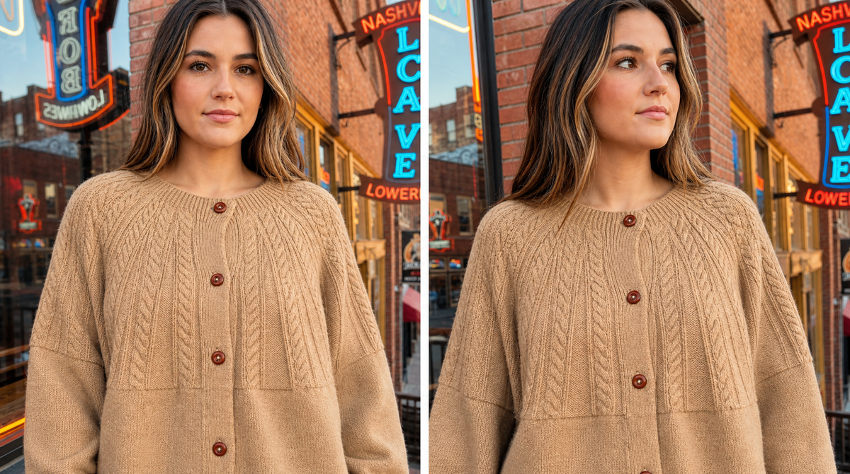 Willow Creek Cable Knit Cardigan