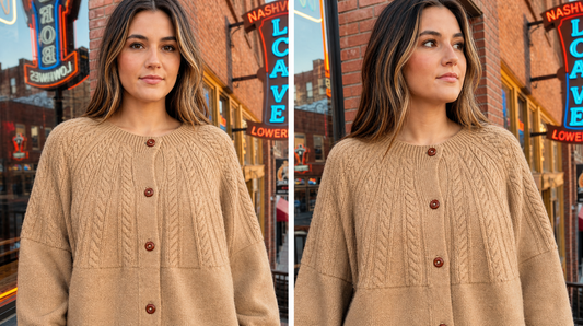 Willow Creek Cable Knit Cardigan