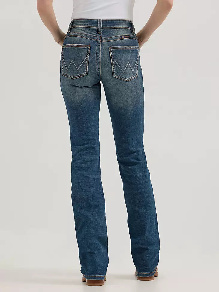 Wrangler Willow Ultimate Riding Jeans - Medium Wash