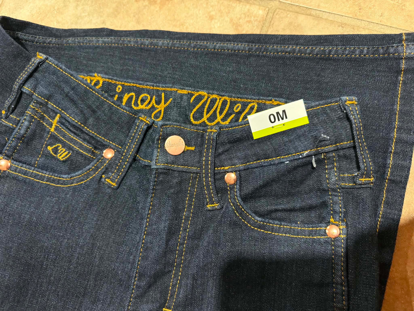 Wrangler x Lainey Wilson Red Patch Flare Jeans