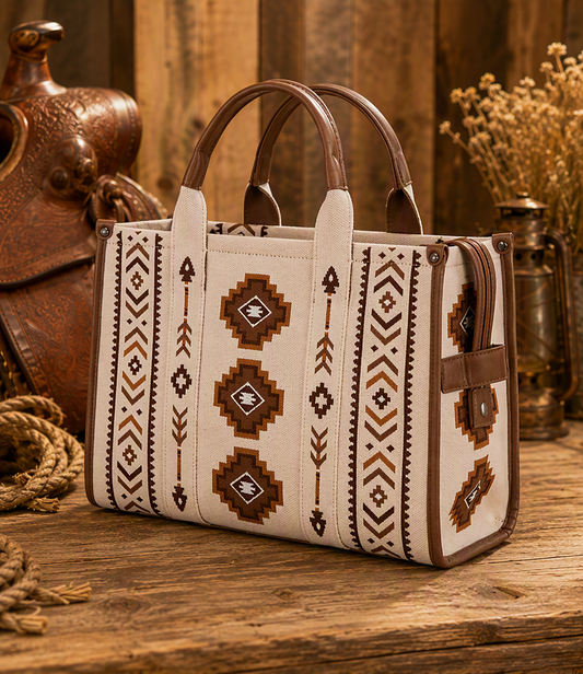 Montana West High Desert Aztec Tote