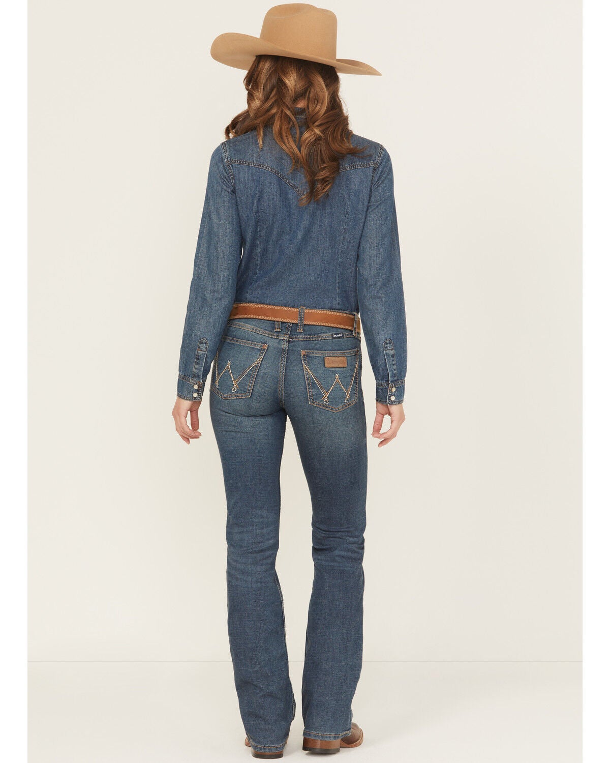 Wrangler Mid Rise Bootcut Jeans