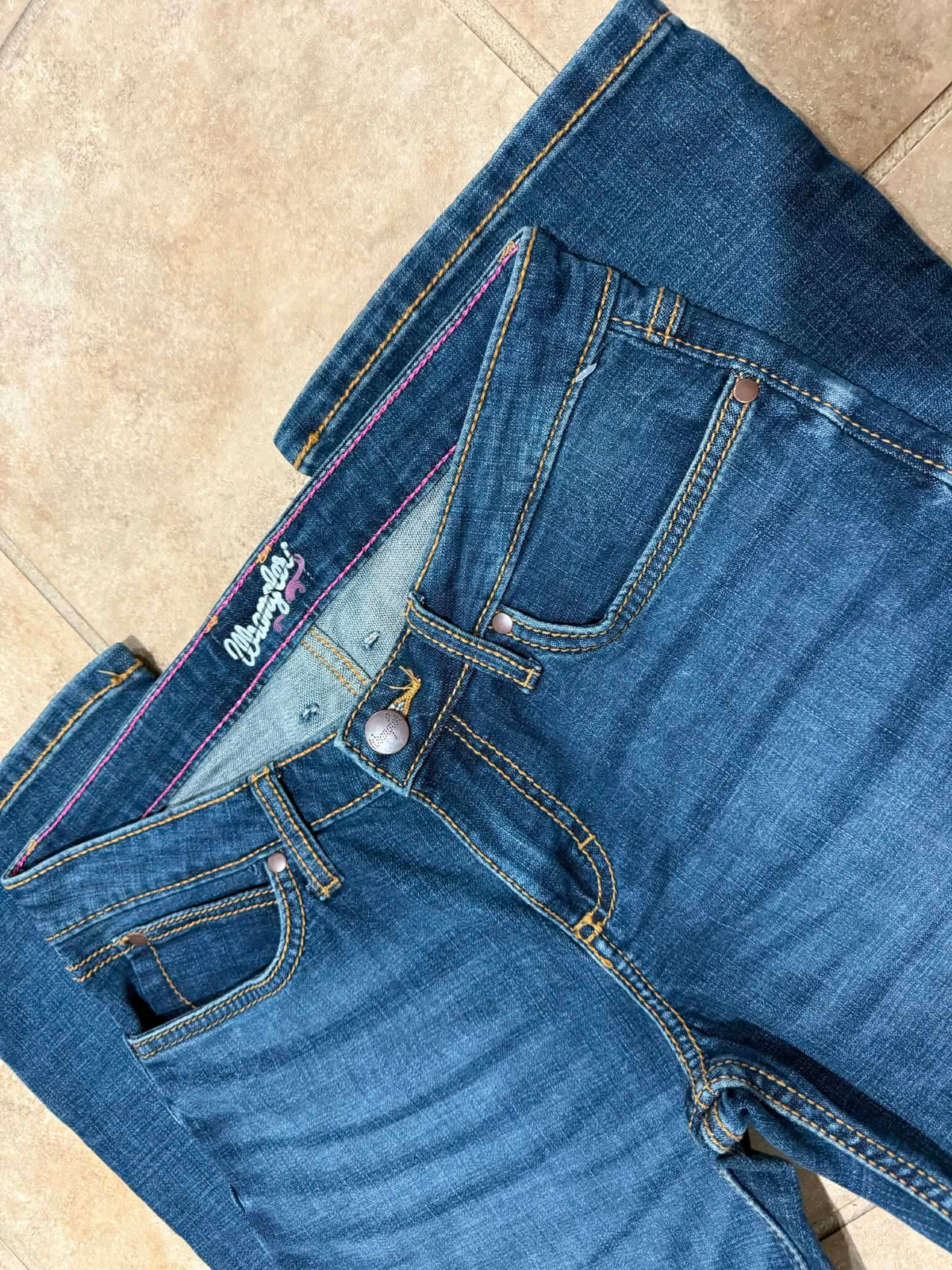 Wrangler Mid Rise Bootcut Jeans