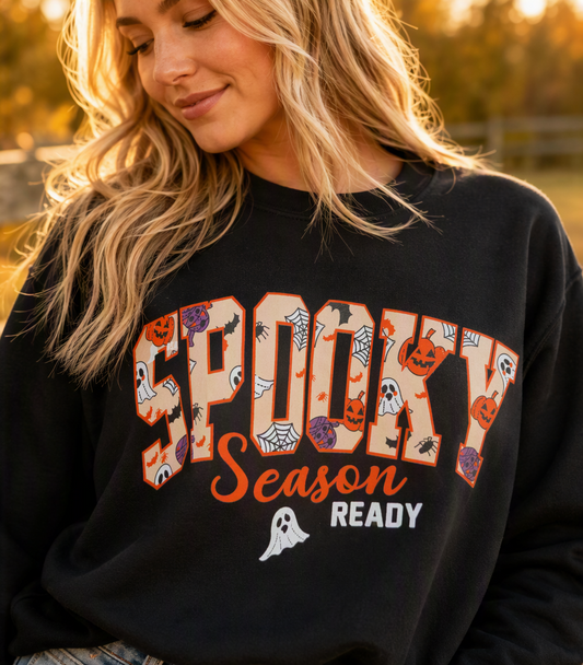 Spooky Season Ready Sweatshirt