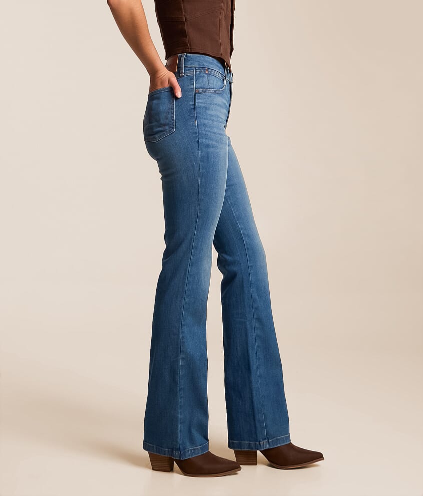 Wrangler High Rise Boot cut Stretch Jeans