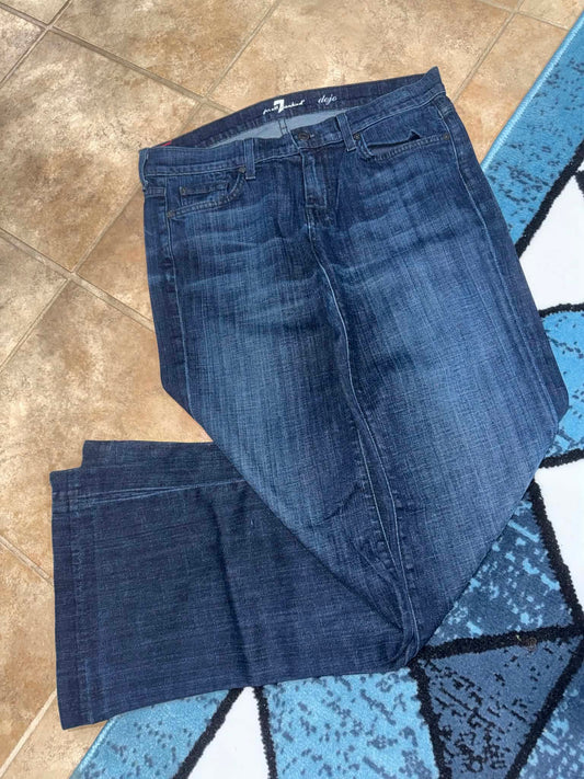 7 For All Mankind Studded Pocket Flare Jeans – 29