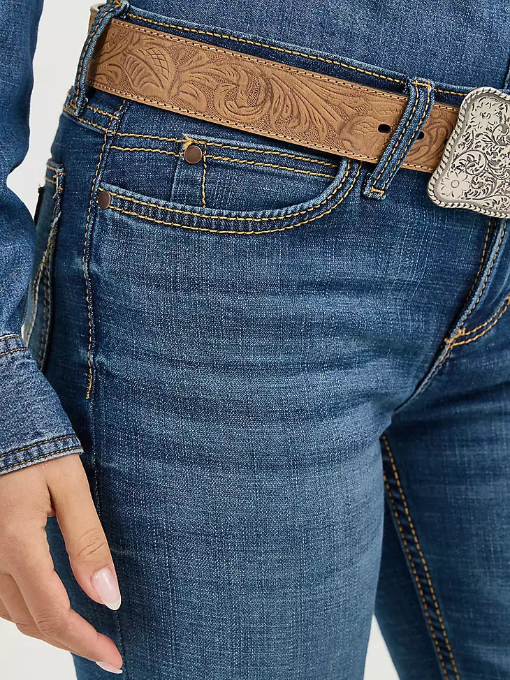 Wrangler Mid Rise Bootcut Jeans