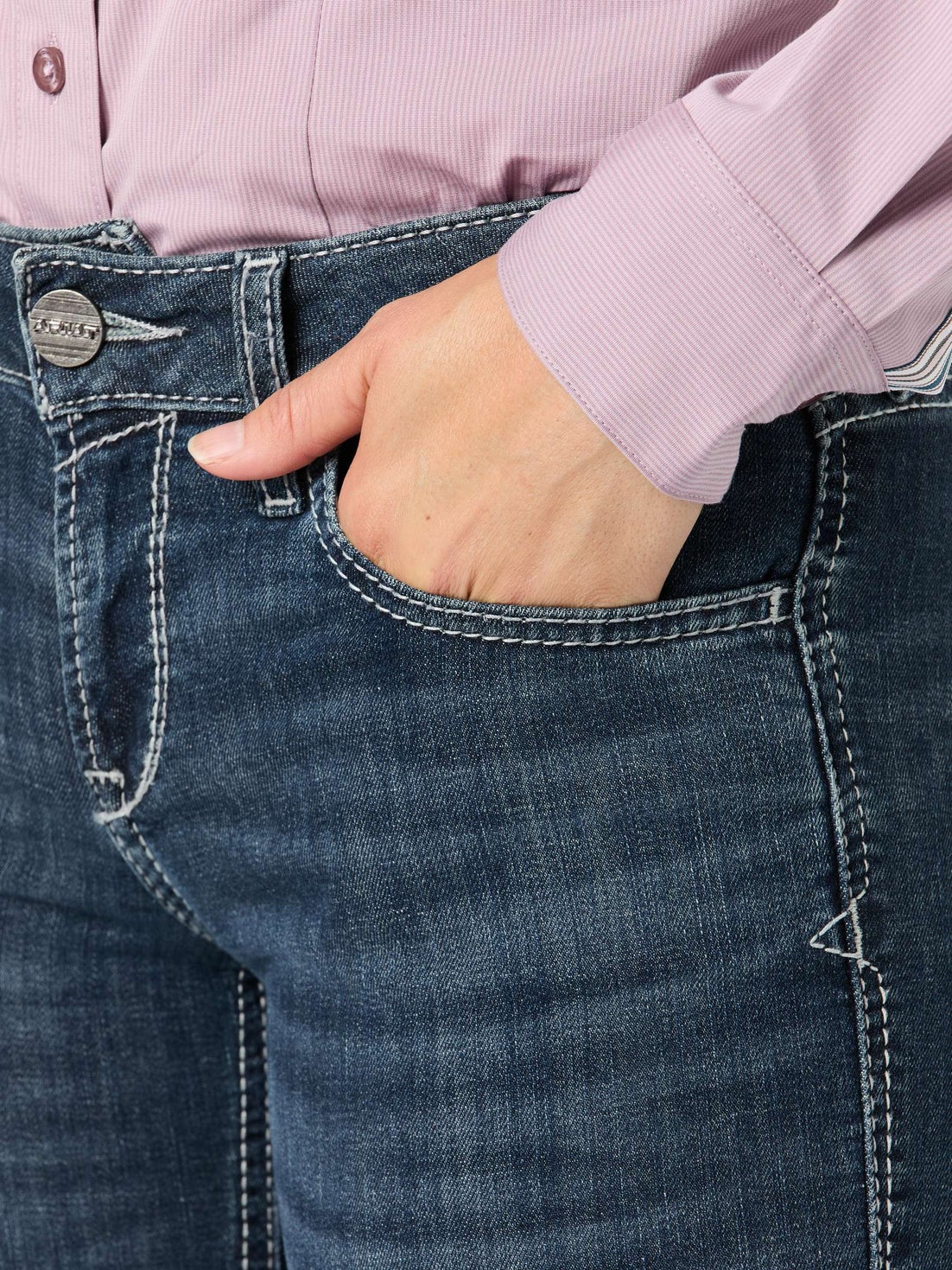 Ariat Aisha Perfect Rise Trouser Jeans – Dark Wash
