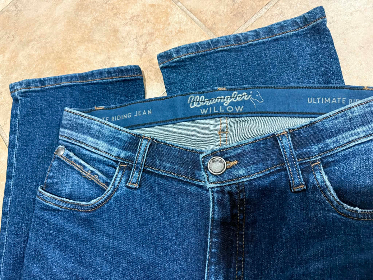 Wrangler Willow Ultimate Riding Jeans - Dark Wash