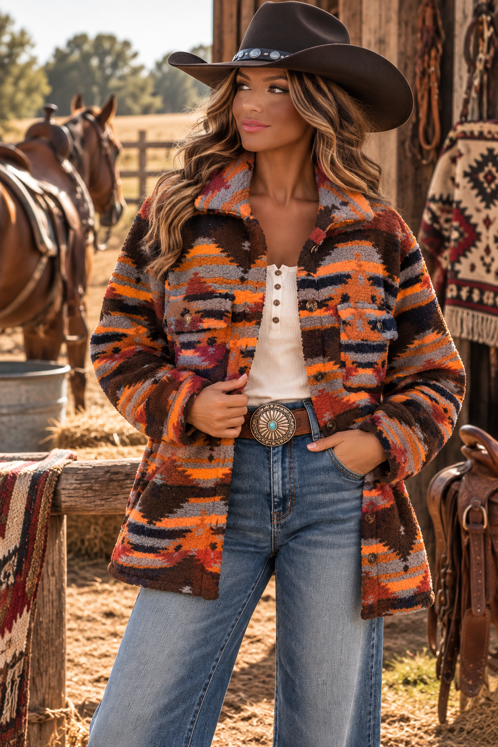 Campfire Country Sherpa Jacket