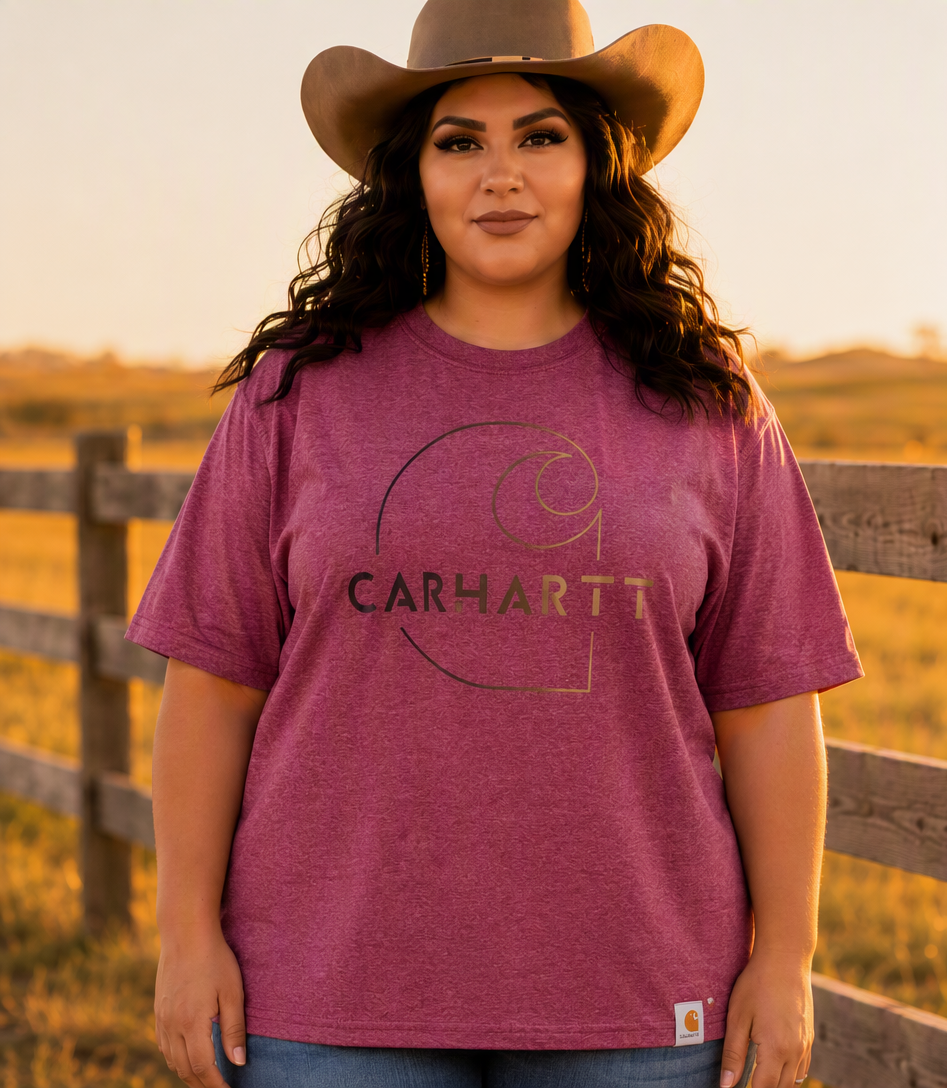 Carhartt Berry Logo Graphic Tee