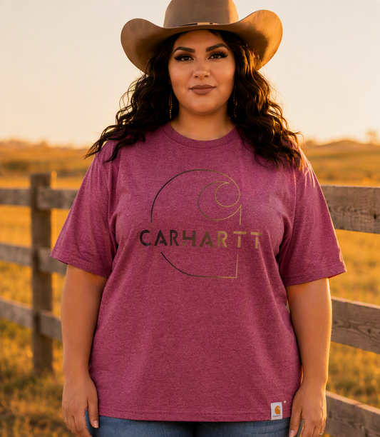 Carhartt Berry Logo Graphic Tee