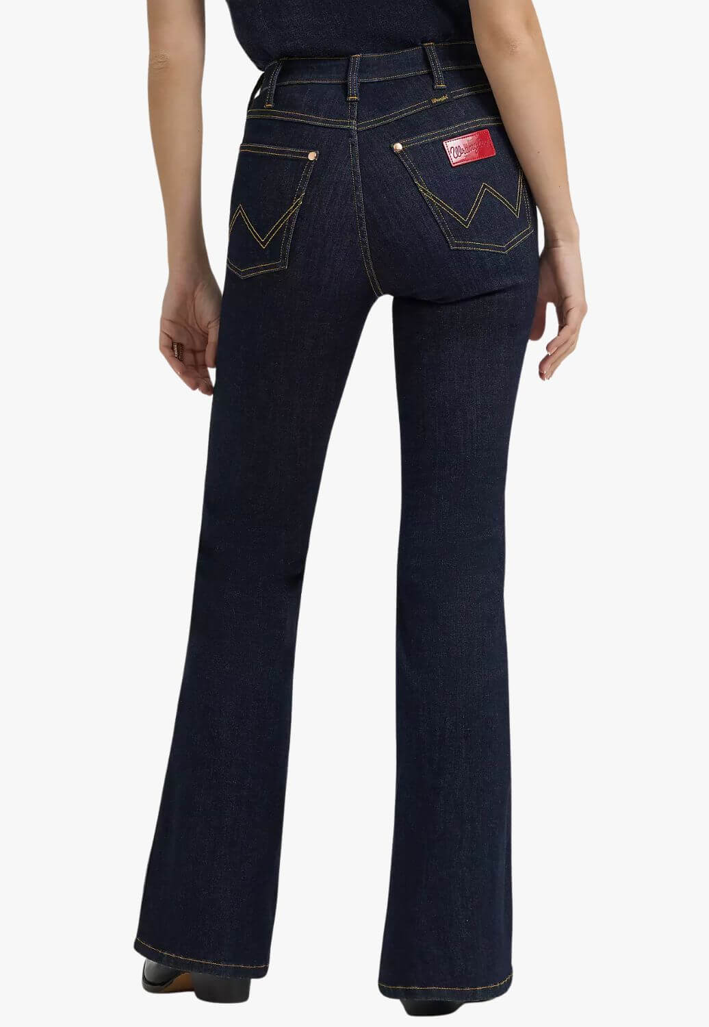 Wrangler x Lainey Wilson Red Patch Flare Jeans