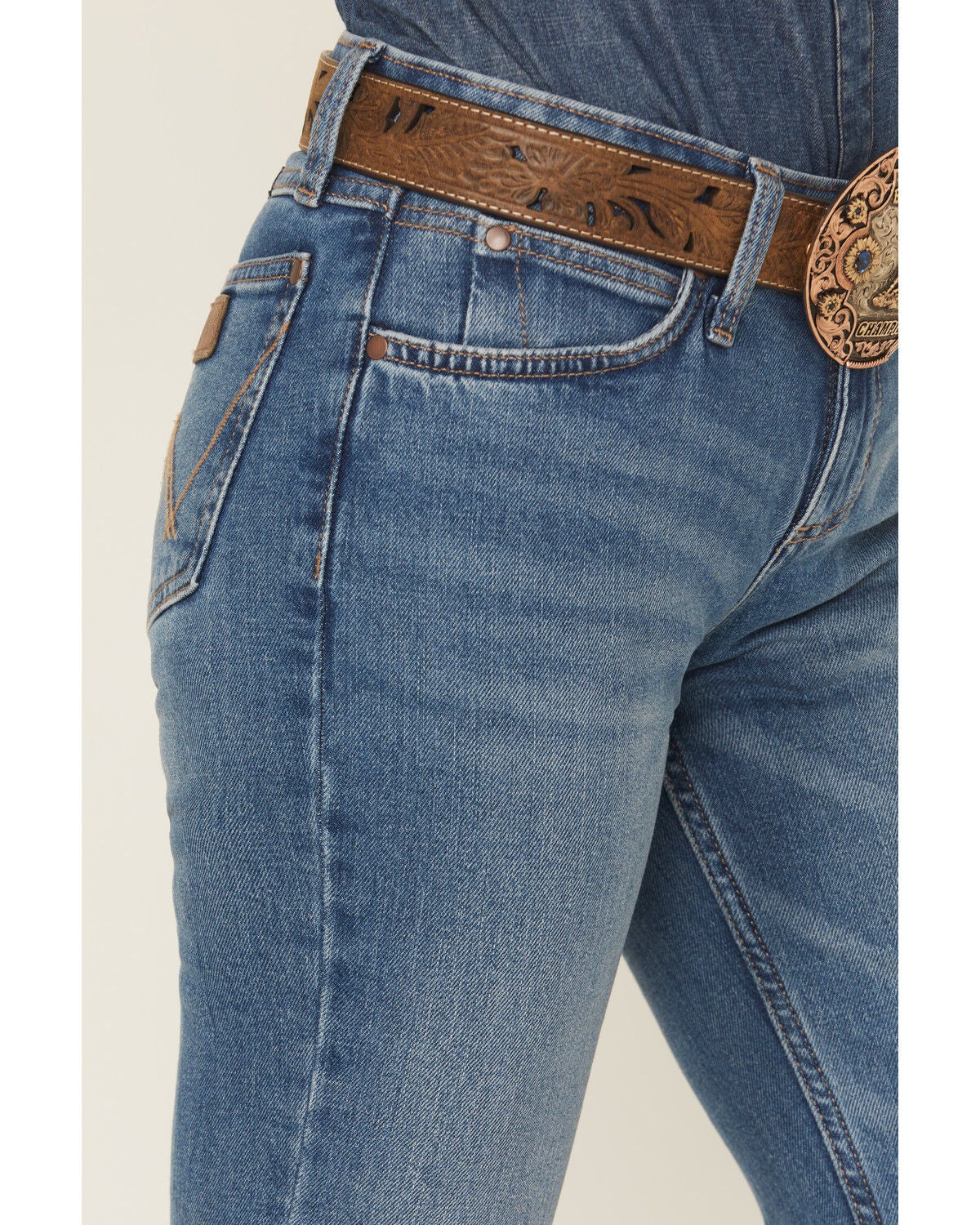 Wrangler Retro Mid Rise Trouser Jeans – Allison Mae